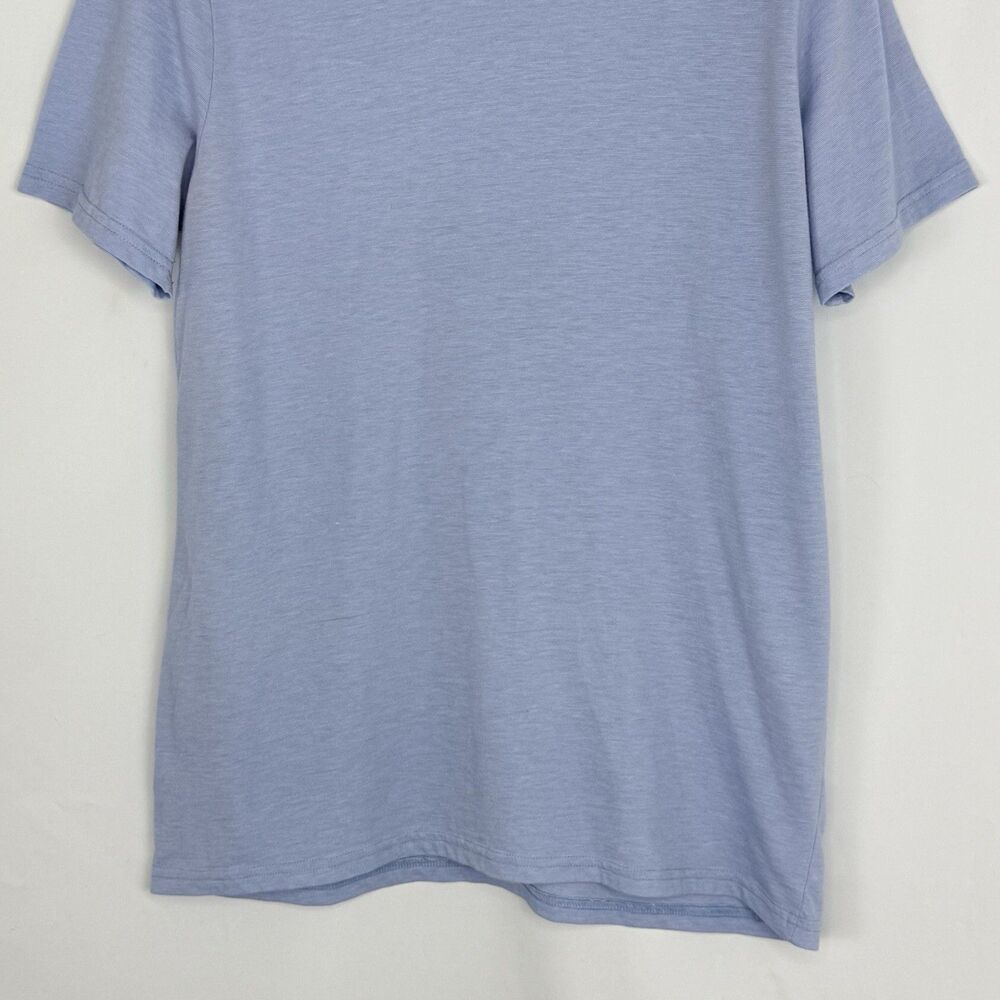Public Opinion Men's Blue V-Neck T Shirt Tee XL Short Sleeve - Picture 6 of 12